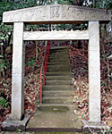 大岩神社の鳥居