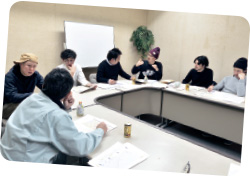 大山崎町商工会青年部のミーティング