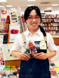 紀伊國屋書店 MOVIX京都店　西尾祥子さん