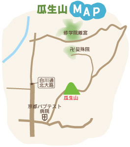 瓜生山MAP