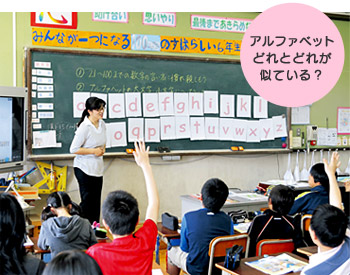 アルファベット、どれとどれが似ている？