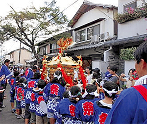 秋季大祭（三宅八幡放生会）