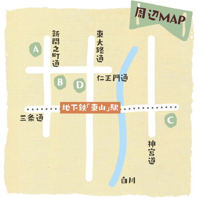 周辺MAP