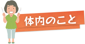 体内のこと