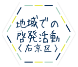 地域での啓発活動〈右京区〉